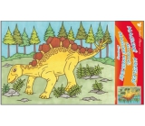 Malování vodou dinosauři č.4 28 x 21 cm