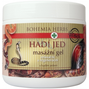 Bohemia Gifts Hadí jed masážní gel se syntetickým hadím jedem 600 ml