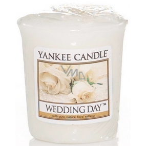 Yankee Candle Wedding Day - Svatební den vonná svíčka votivní 49 g