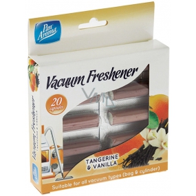 Pan Aroma Vacuum Freshener Mandarinka & Vanilka vůně do vysavače 20 kapslí