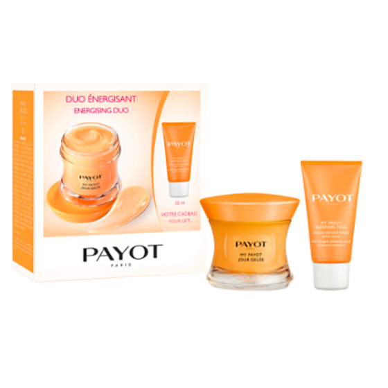 Payot My Payot Jour rozjasňující denní grl 50 ml + Sleeping Pack noční maska 50 ml, kosmetická sada