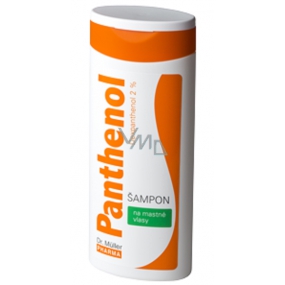 Dr. Müller Panthenol 2% šampon pro mastné vlasy s dexpanthenolem 250 ml