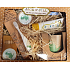 Jack N Jill BIO Dino extra měkký zubní kartáček pro děti + pohárek z bambusových a rýžových plev 300 ml + Banán přírodní zubní pasta pro děti 50 g + jojo + pastelky, dárková sada