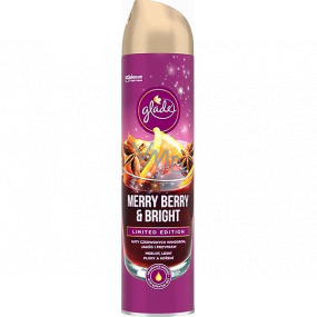 Glade Merry Berry & Bright s vůní merlotu, lesních plodů a koření osvěžovač vzduchu sprej 300 ml