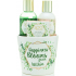 SK S&G Spa Happiness Blooms from Within tělové mýdlo 100 ml + tělové mléko 100 ml + koupelové krystalky 50 g, kosmetická sada v květináči
