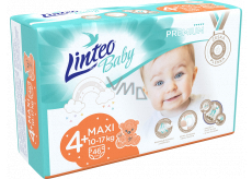 Linteo Baby Premium 4+ Maxi 10 - 17 kg jednorázové plenky 46 kusů