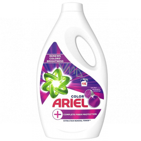 Ariel Color Fiber Protection tekutý prací gel na barevné prádlo 16 dávek 880 ml