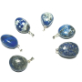Lapis Lazuli Troml přívěsek přírodní kámen, S cca 2,5 cm, 1 kus, kámen harmonie