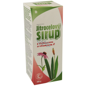 Herbacos Jitrocelový sirup s Echinaceou a vitaminem C doplněk stravy 320 g