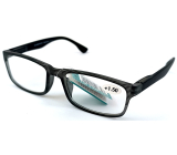 Berkeley Čtecí dioptrické brýle +1,5 plast černé, černé proužky 1 kus MC2248