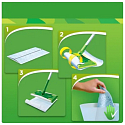 Swiffer Kit mop + náhradní prachovka na podlahu 8 kusů + čistící utěrky 3 kusy, sada
