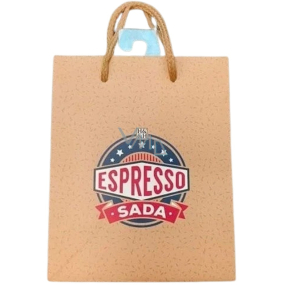 Albi Dárková papírová taška na Espresso sadu 13,5 x 11 x 6 cm