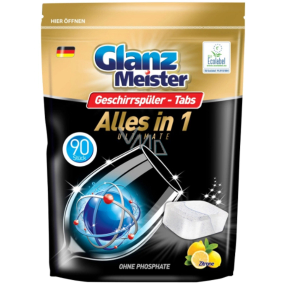 Glanz Meister Ultimate Alles in 1 tablety do myčky 90 kusů