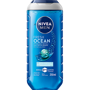 Nivea Men Fresh Ocean 3 v 1 Sprchový gel 250ml