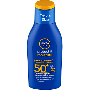 Nivea Sun Protect & Moisture hydratační tělové mléko OF50 100 ml