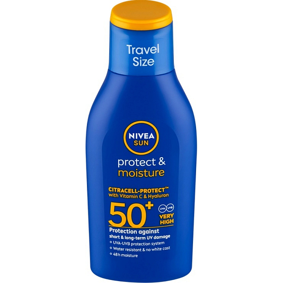 Nivea Sun Protect & Moisture hydratační tělové mléko OF50 100 ml