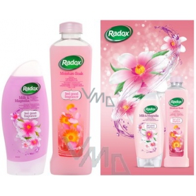 Radox Romantická sprchový gel 250 ml + koupelová pěna 500 ml, kosmetická sada