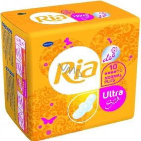 Ria Ultra Silk Normal Plus Deo hygienické vložky 10 kusů
