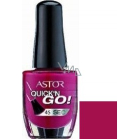Astor Quick N Go 45 Sec lak na nehty 015 8 ml rychleschnoucí