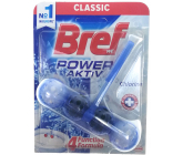 Bref Power Aktiv 4 Function Formula Chlorine WC blok pro hygienickou čistotu a svěžest Vaší toalety, zbarvuje vodu 50 g