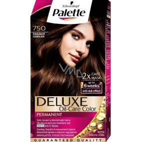 Schwarzkopf Palette Deluxe barva na vlasy 750 Čokoládový 115 ml