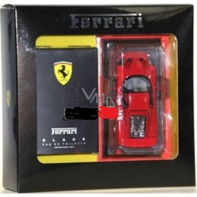 Ferrari Black toaletní voda 75 ml + model autíčka, dárková sada