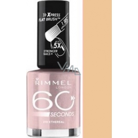 Rimmel London 60 Seconds lak na nehty 500 Caramel Cupcake 8 ml