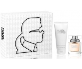 Karl Lagerfeld Eau de Parfum parfémovaná voda 45 ml + tělové mléko 100 ml, dárková sada
