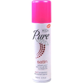 Rica Pure Satin deodorant sprej pro ženy 150 ml