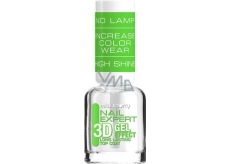 Miss Sporty Nail Expert 3D Gel Effect Top Coat krycí lak na nehty 8 ml