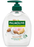 Palmolive Naturals Milk & Almond tekuté mýdlo s dávkovačem 300 ml
