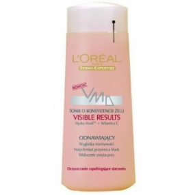 Loreal Paris Visible Results pleťová gelová voda pro všechny typy pleti 200 ml