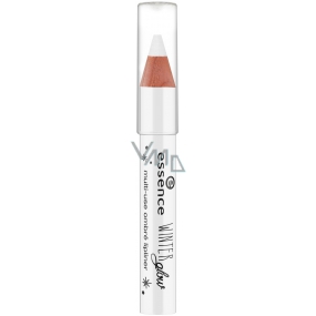 Essence Winter Glow Multi Use Ombré tužka na rty 01 White Like a Snowflake 2,1 g