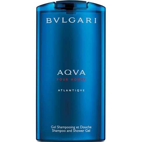 Bvlgari Aqva pour Homme Atlantiqve 2v1 sprchový gel a šampon 200 ml