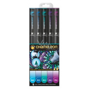 Chameleon Color Tones CT0504 sada tónovacích alkoholových fixů 5 kusů