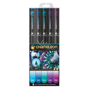 Chameleon Color Tones CT0504 sada tónovacích alkoholových fixů 5 kusů