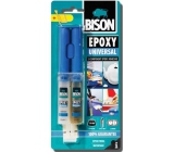 Bison Epoxy Universal vysokopevnostní dvousložkové epoxidové lepidlo se zpracovatelností 90 minut 24 ml