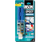 Bison Epoxy Universal vysokopevnostní dvousložkové epoxidové lepidlo se zpracovatelností 90 minut 24 ml