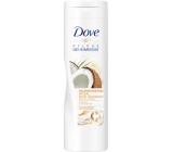 Dove Nourishing Secrets Pečující Rituál Kokos tělové mléko s kokosovým olejem a mandlovým mlékem 250 ml