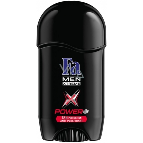 Fa Men Xtreme Power+ antiperspirant deodorant stick pro muže 50 ml