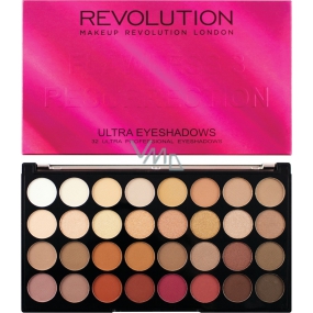 Makeup Revolution Ultra Eyeshadows paletka 32 očních stínů Flawless 3 Resurrection 20 g