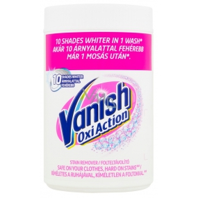 Vanish Oxi Action White odstraňovač skvrn prášek 625 g