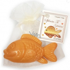 Soaptree Zlatá rybka luxusní glycerinové mýdlo v organzovém sáčku 30 g