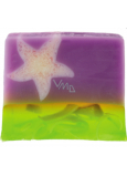 Bomb Cosmetics Sametová hvězda - Velvet Star Přírodní glycerinové mýdlo 1 kg blok