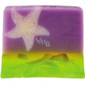 Bomb Cosmetics Sametová hvězda - Velvet Star Přírodní glycerinové mýdlo 1 kg blok