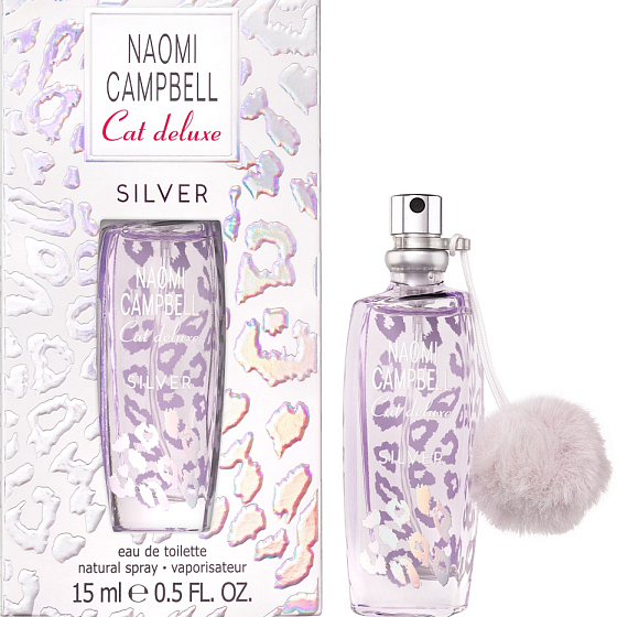 Naomi Campbell Deluxe Silver toaletní voda pro ženy 15 ml