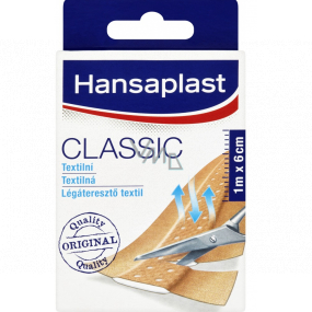 Hansaplast Classic silně přilnavá náplast 1 m x 6 cm