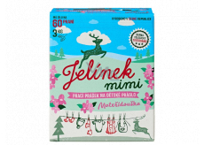 Jelen Jelínek Mimi Mateřídouška prací prášek na dětské prádlo box 60 dávek 3 kg