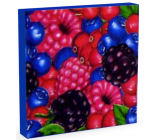 Aha Papírové ubrousky 3 vrstvé 33 x 33 cm 20 kusů Lesní ovoce