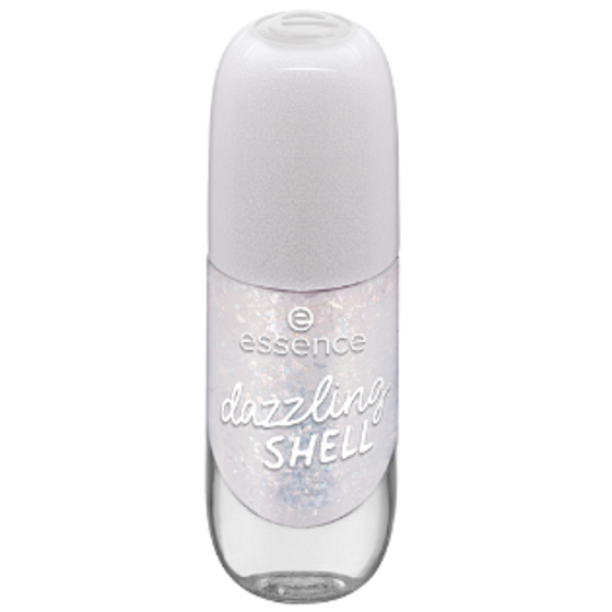 Essence Nail Colour Gel gelový lak na nehty 18 Dazzling Shell 8 ml